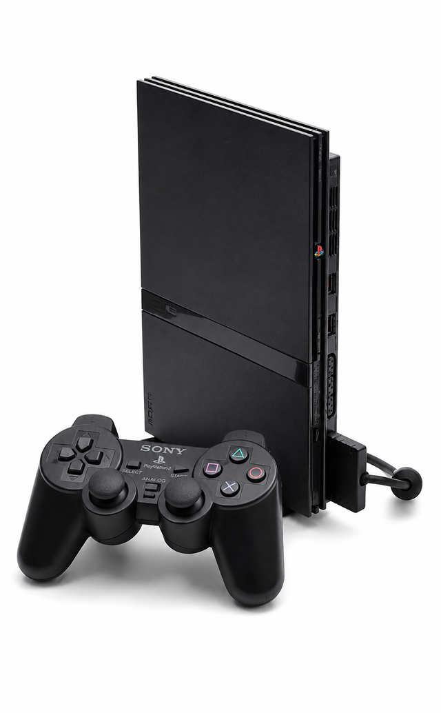 Sony PlayStation 2 Slim – Charcoal Black