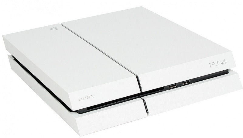 Sony PlayStation 4 Glacier White 500GB Konsole | PS4 Weiße Spielekonsole